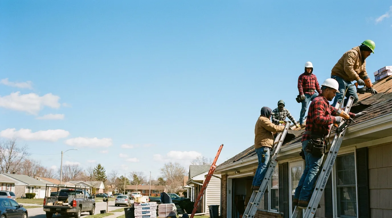 Roofing in Piper City, IL near me